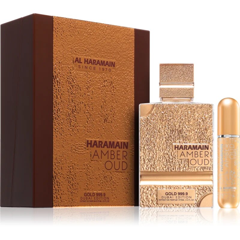 Al Haramain Amber Oud Gold 999.9 extract de parfum unisex 75 ml