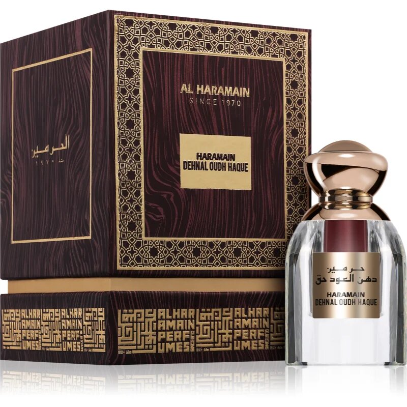 Al Haramain Dehnal Oudh Haque ulei parfumat unisex 3 ml
