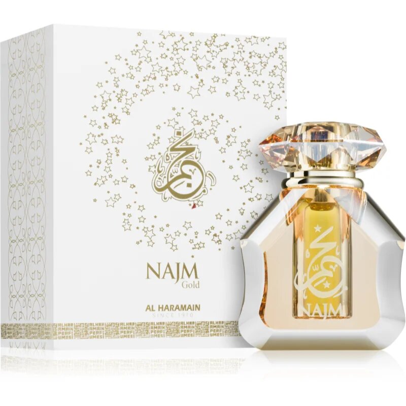 Al Haramain Najm Gold ulei parfumat unisex 18 ml