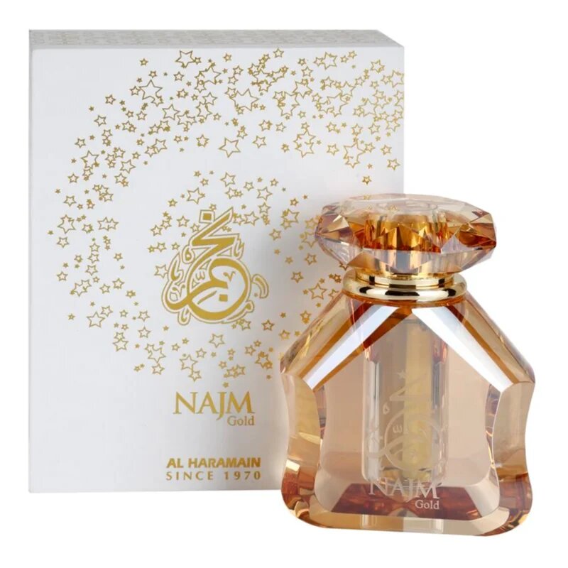 Al Haramain Najm Gold ulei parfumat unisex 18 ml