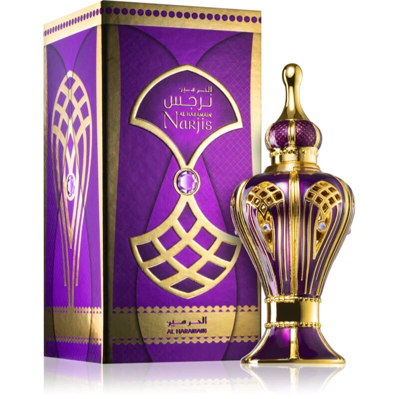 Al Haramain Narjis ulei parfumat unisex 15 ml