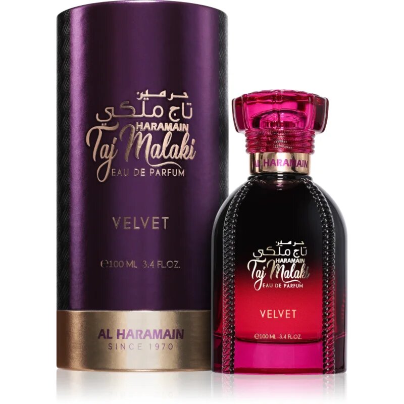 Al Haramain Taj Malaki Velvet Eau de Parfum pentru femei 100 ml