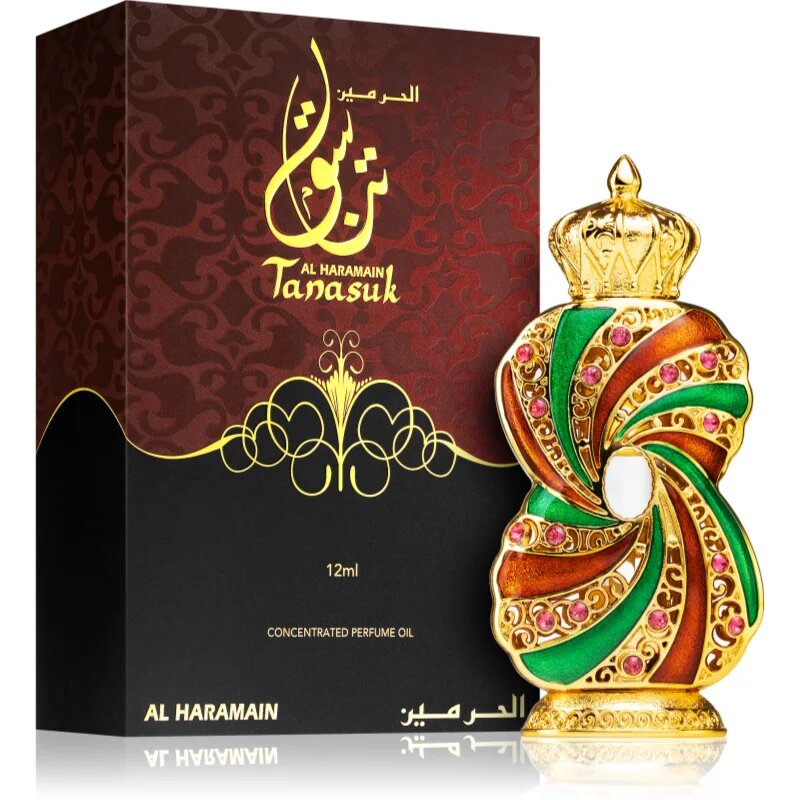 Al Haramain Tanasuk ulei parfumat unisex 12 ml
