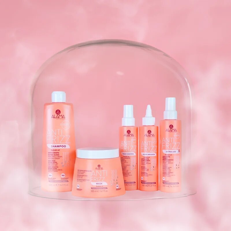Alama Professional Anti Frizz Gloss Infusion ser fara clatire pentru un par stralucitor si catifelat 150 ml