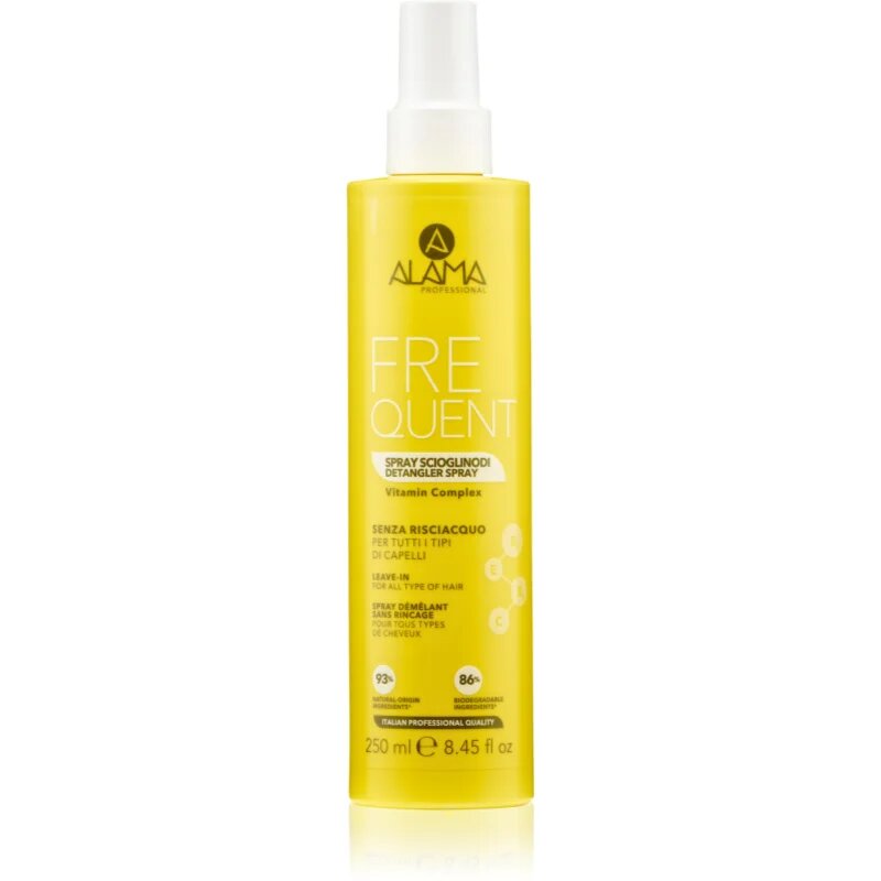 Alama Professional Frequent Detangler Spray spray care nu necesita clatire pentru par usor de pieptanat 250 ml