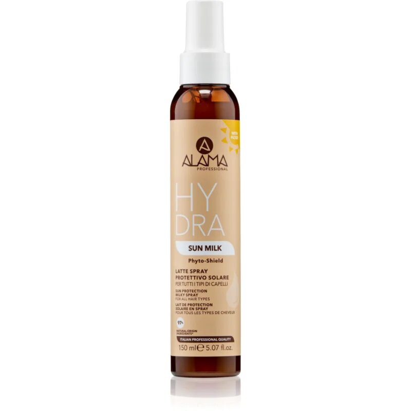 Alama Professional Hydra Sun Milk Phyto-Shield loțiune de protecție a părului protectie solara 150 ml
