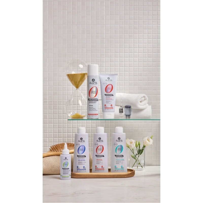 Alama Professional Zero Stress Intensive Hair Loss Lotion fiole impotriva caderii parului 12x6 ml