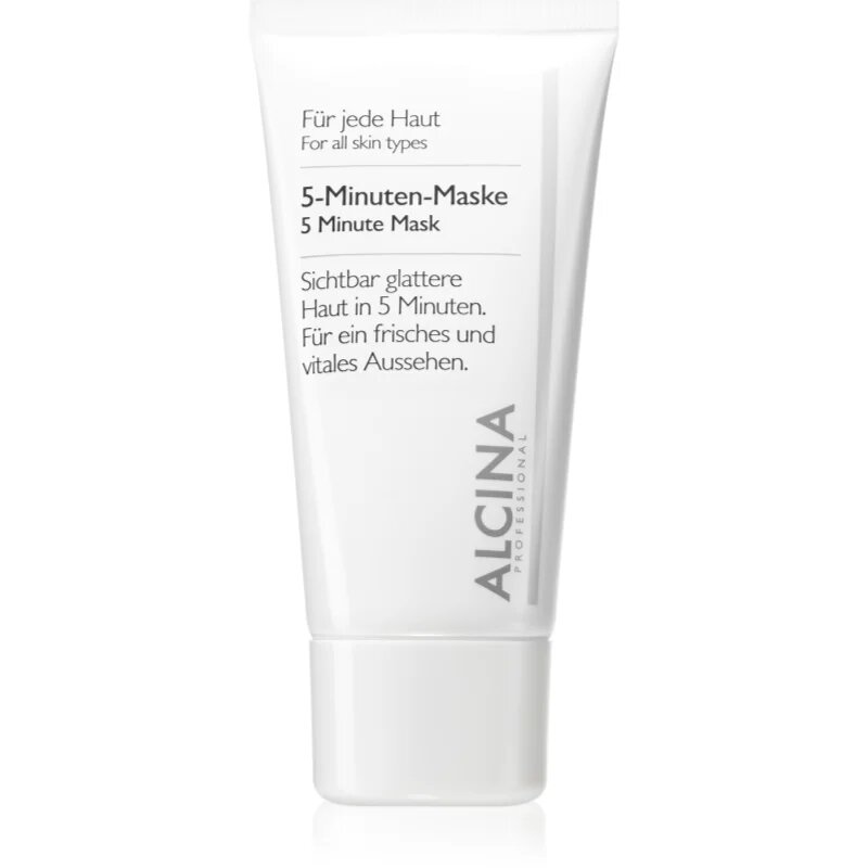 Alcina For All Skin Types mască facială revigorantă pentru 5 minute 50 ml