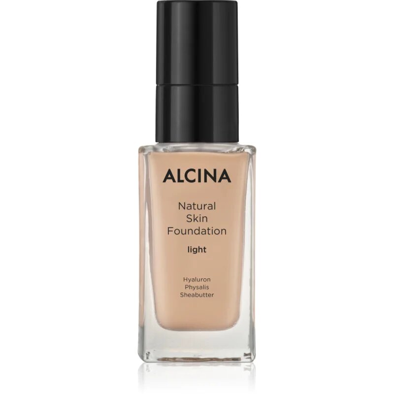 Alcina Natural Skin Foundation make-up ultra light culoare Light 35 ml
