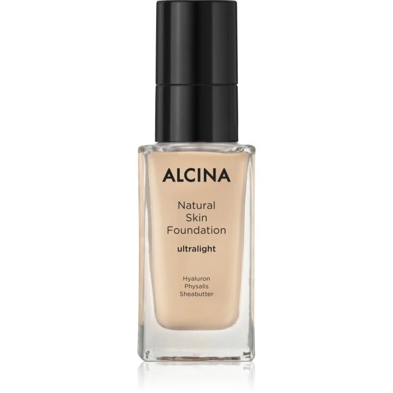 Alcina Natural Skin Foundation make-up ultra light culoare Ultralight 35 ml