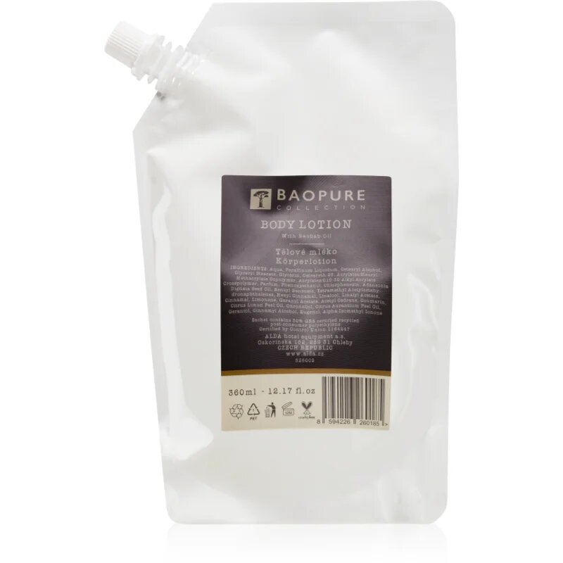 Alda cosmetics Baopure lapte de corp 360 ml