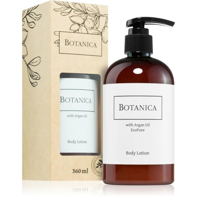 Alda cosmetics Botanica lapte de corp cu ulei de argan 360 ml