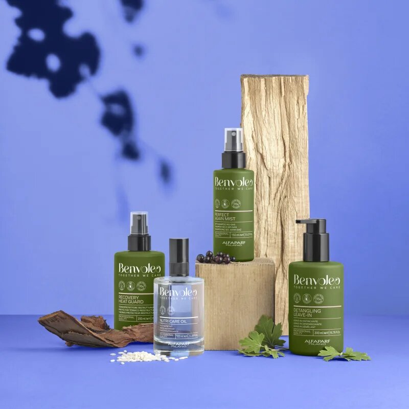 Alfaparf Milano Benvoleo Leave-in & Refresh spray cu protecție termică pentru aranjarea cu placa și cu ondulatorul 200 ml