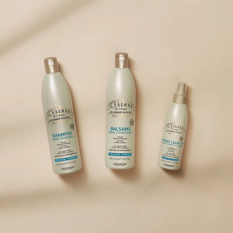 Alfaparf Milano Il Salone Milano Detox balsam detoxifiant pentru curățare pentru toate tipurile de păr 500 ml