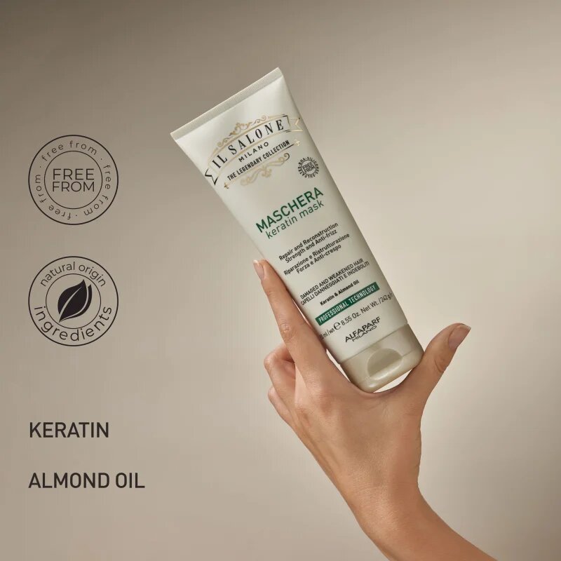Alfaparf Milano Il Salone Milano Keratin kit set cadou pentru par deteriorat