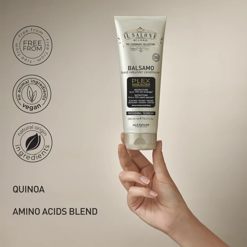 Alfaparf Milano Il Salone Milano Plex Rebuilder balsam pentru părul decolorat vopsit și tratat chimic 250 ml
