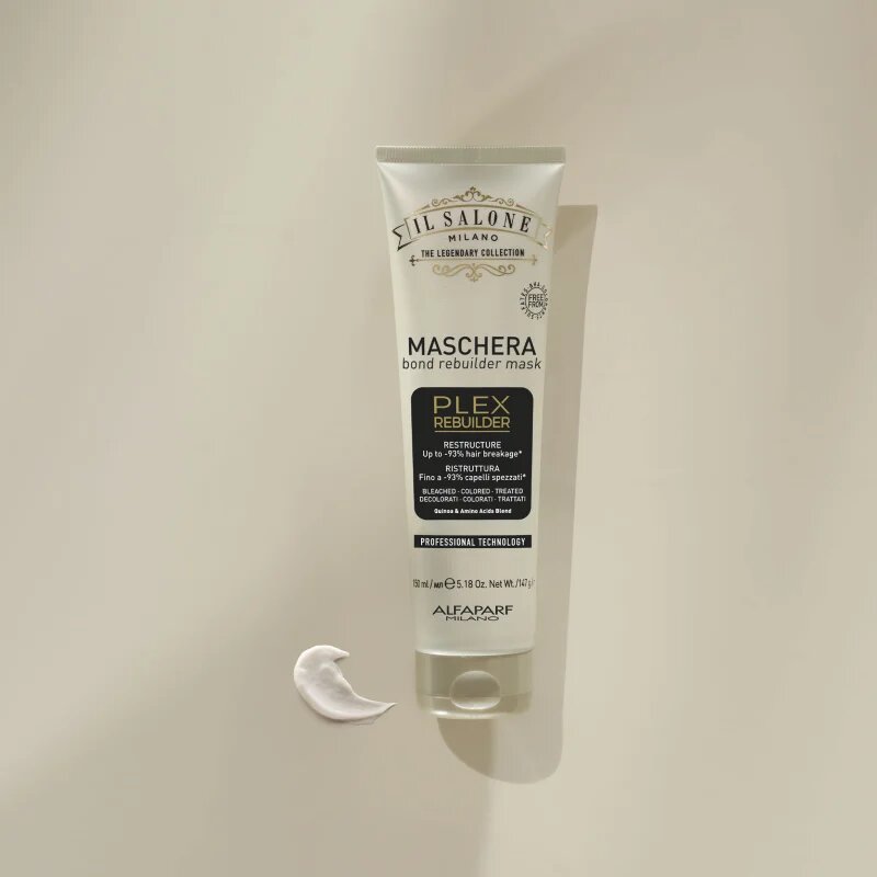 Alfaparf Milano Il Salone Milano Plex Rebuilder masca pentru părul decolorat vopsit și tratat chimic 150 ml