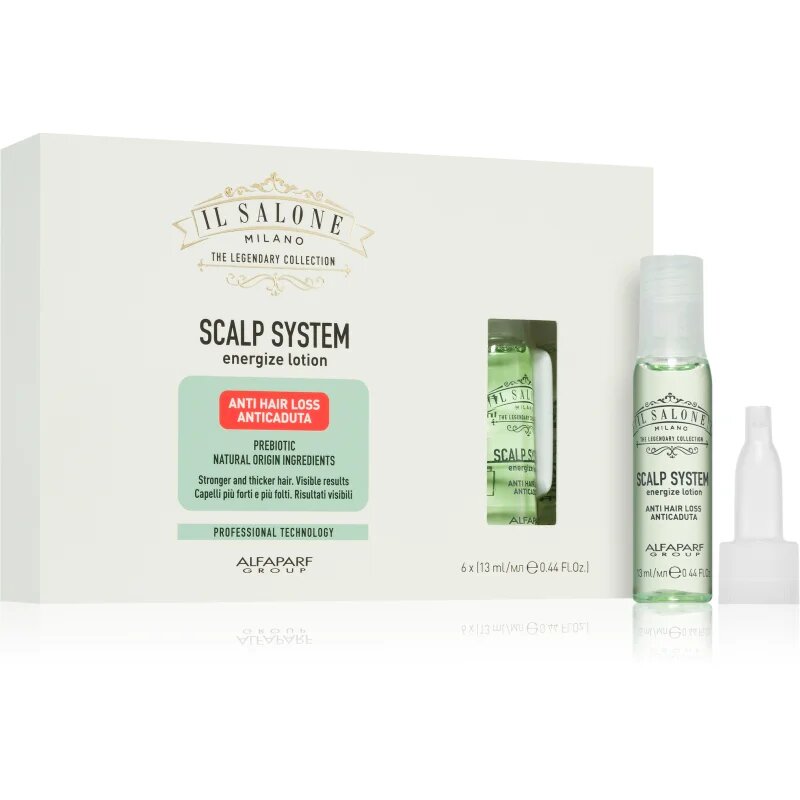 Il Salone Milano Scalp System ser energizant impotriva caderii parului 6x13 ml