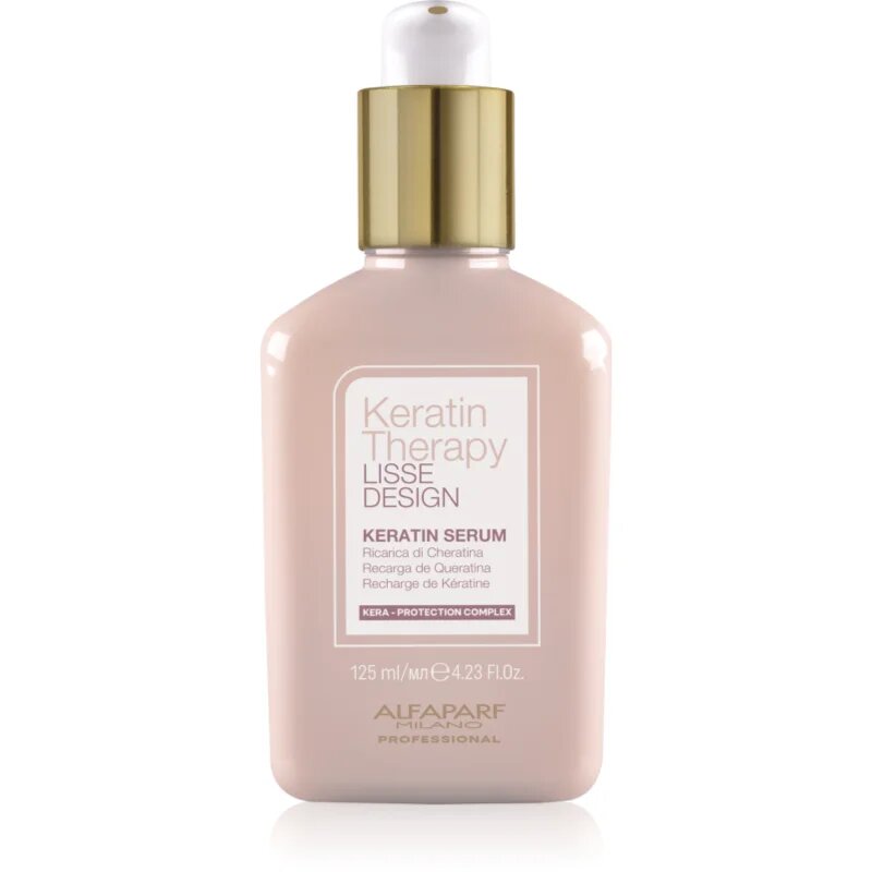 Alfaparf Milano Keratin Therapy Lisse Design ser hidratant pentru un par stralucitor si catifelat 125 ml