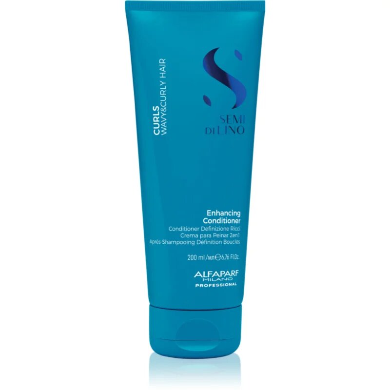 Alfaparf Milano Semi Di Lino Curls balsam pentru păr creț 200 ml