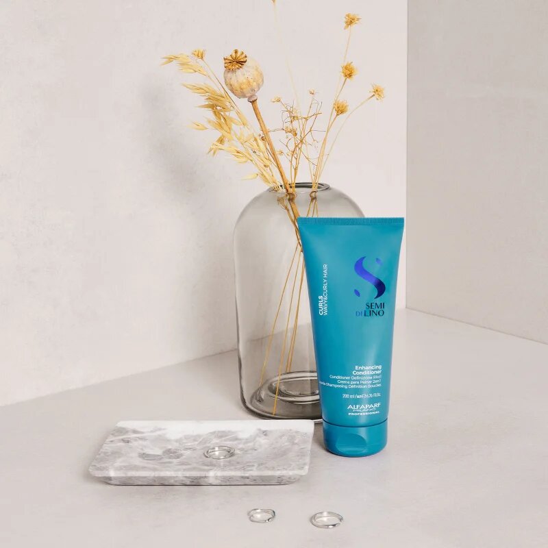 Alfaparf Milano Semi Di Lino Curls balsam pentru păr creț 200 ml