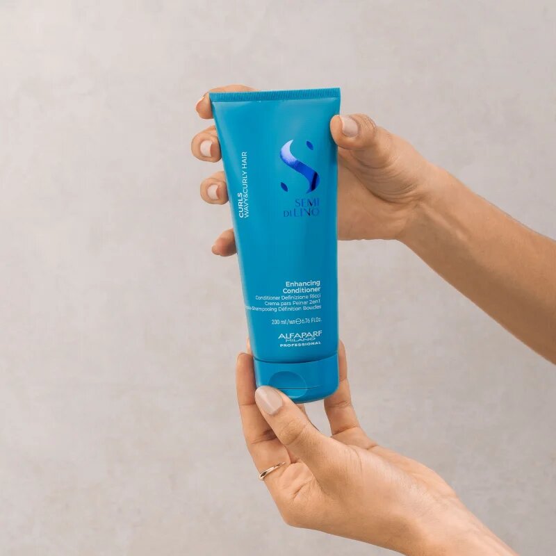 Alfaparf Milano Semi Di Lino Curls balsam pentru păr creț 200 ml