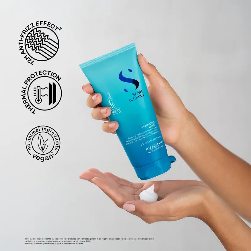 Alfaparf Milano Semi Di Lino Curls Perfecting Balm balsam pentru păr creț 200 ml