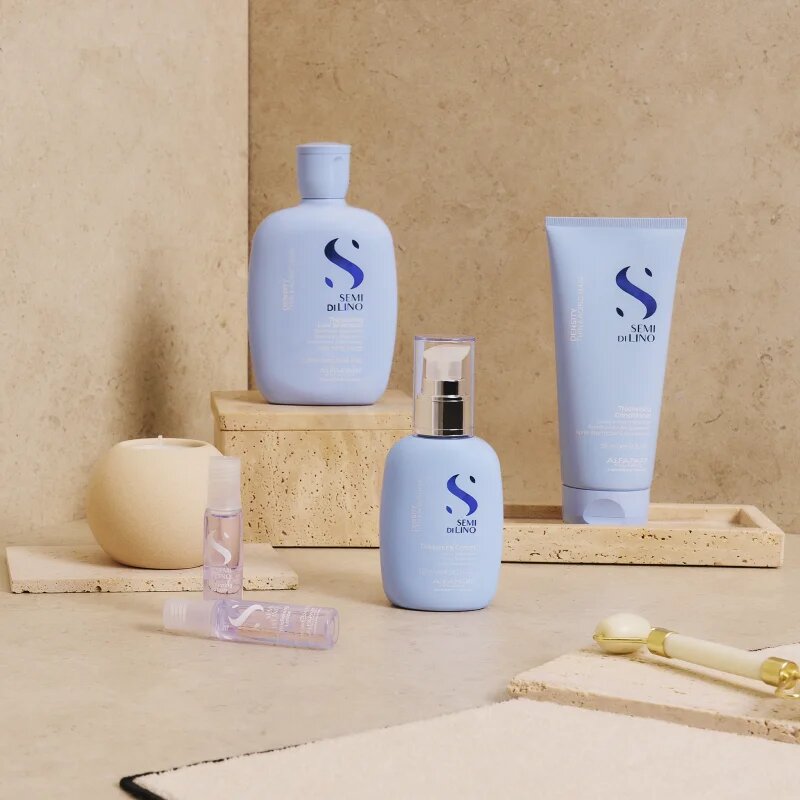Alfaparf Milano Semi di Lino Density Șampon pentru îngroșare pentru par fin 250 ml