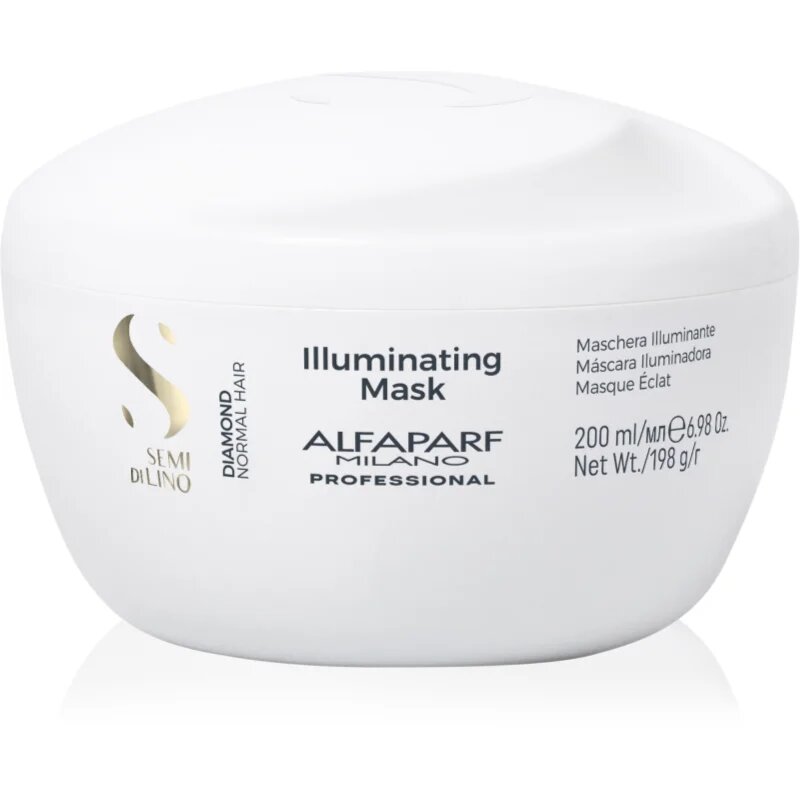 Alfaparf Milano Semi di Lino Diamond Illuminating masca pentru stralucire 200 ml