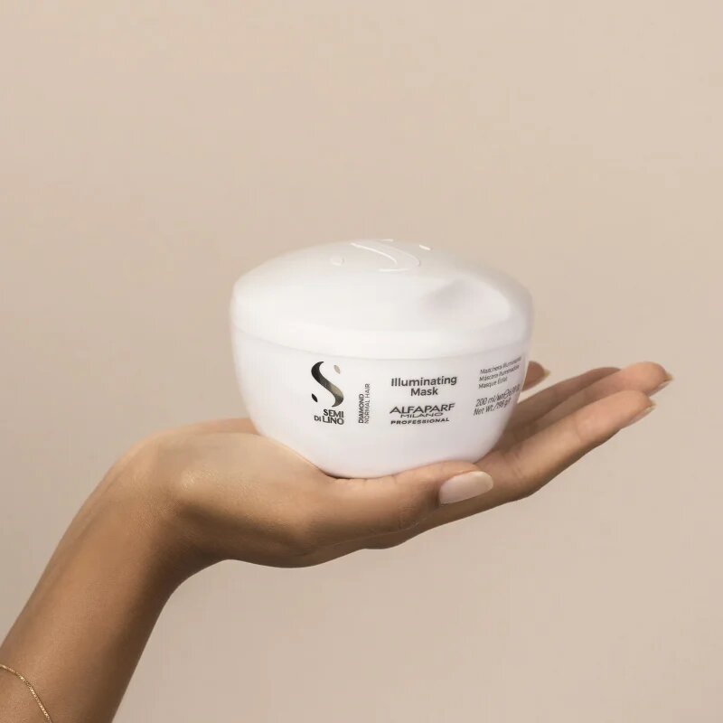 Alfaparf Milano Semi di Lino Diamond Illuminating masca pentru stralucire 200 ml