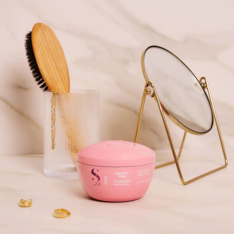 Alfaparf Milano Semi di Lino Moisture masca hidratanta pentru par uscat 200 ml
