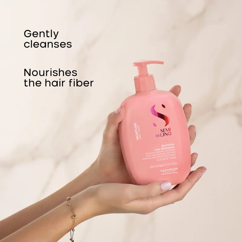 Alfaparf Milano Semi di Lino Moisture șampon pentru par uscat 500 ml