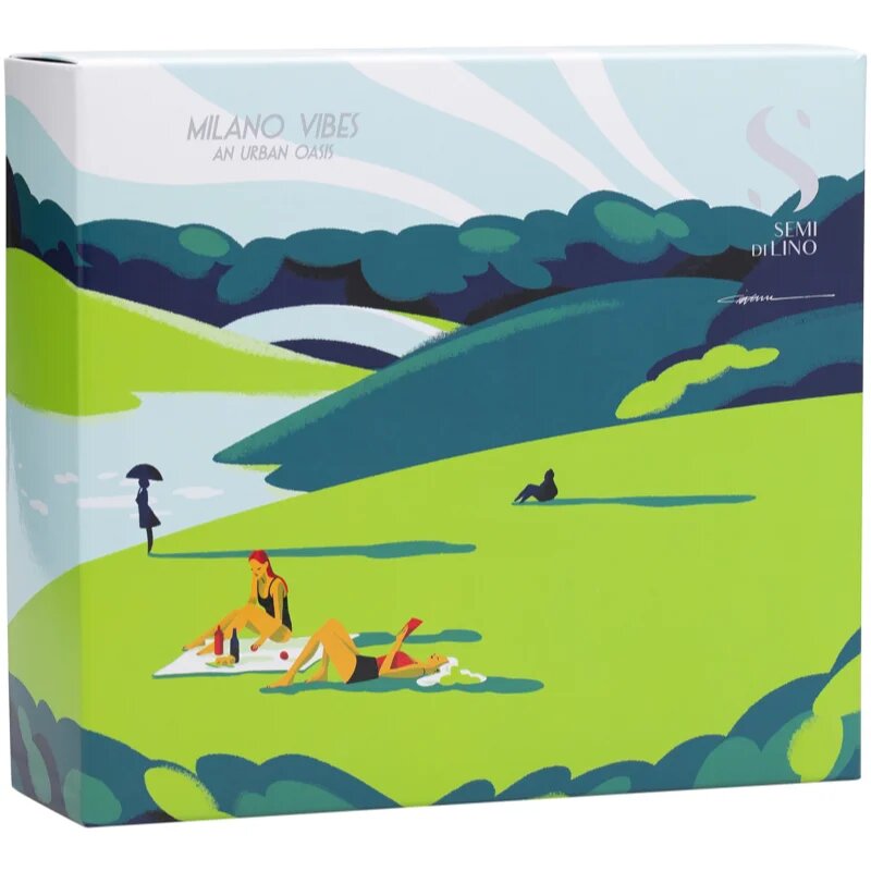 Alfaparf Milano Semi di Lino Reconstruction Holiday Kit set cadou pentru par deteriorat
