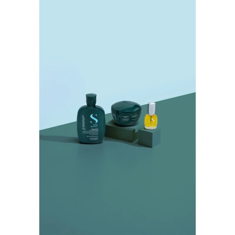 Alfaparf Milano Semi di Lino Reconstruction Holiday Kit set cadou pentru par deteriorat