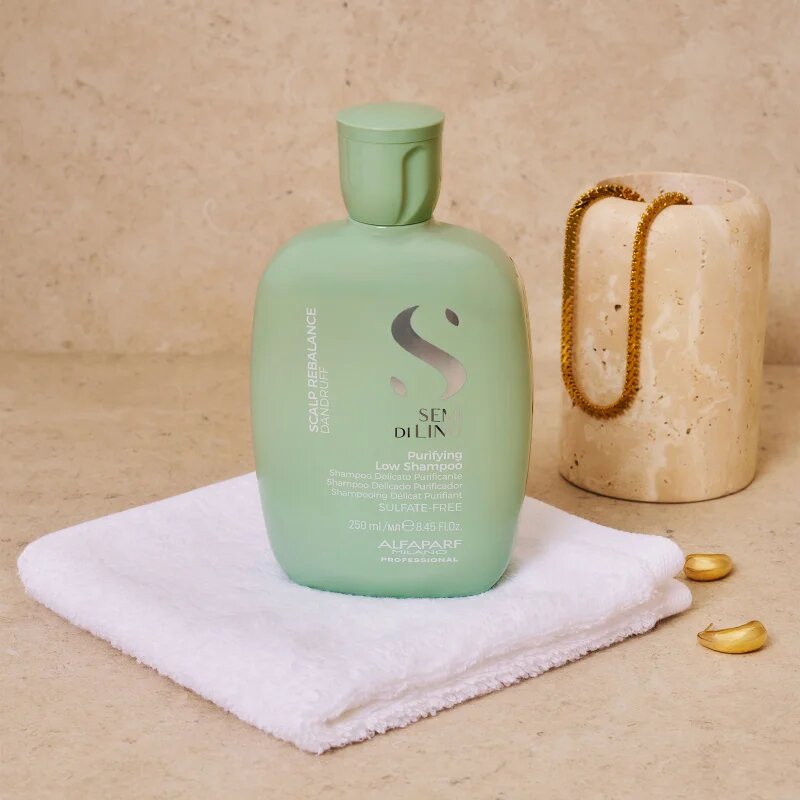 Alfaparf Milano Semi Di Lino Scalp Rebalance sampon de curatare delicat anti matreata 250 ml
