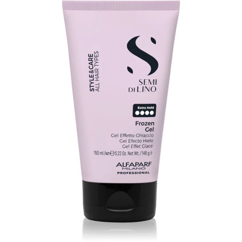 Alfaparf Milano Semi di Lino Style&Care Frozen gel styling gel cu fixare foarte puternica 150 ml