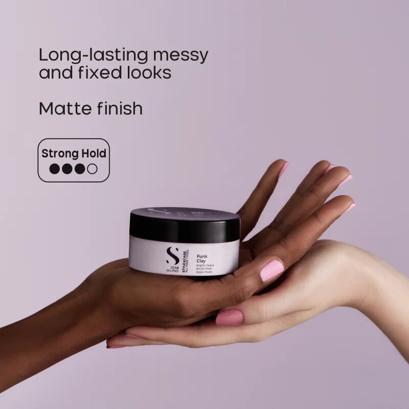 Alfaparf Milano Semi di Lino Style&Care Funk Clay lut modelator pentru definire si modelare 90 ml
