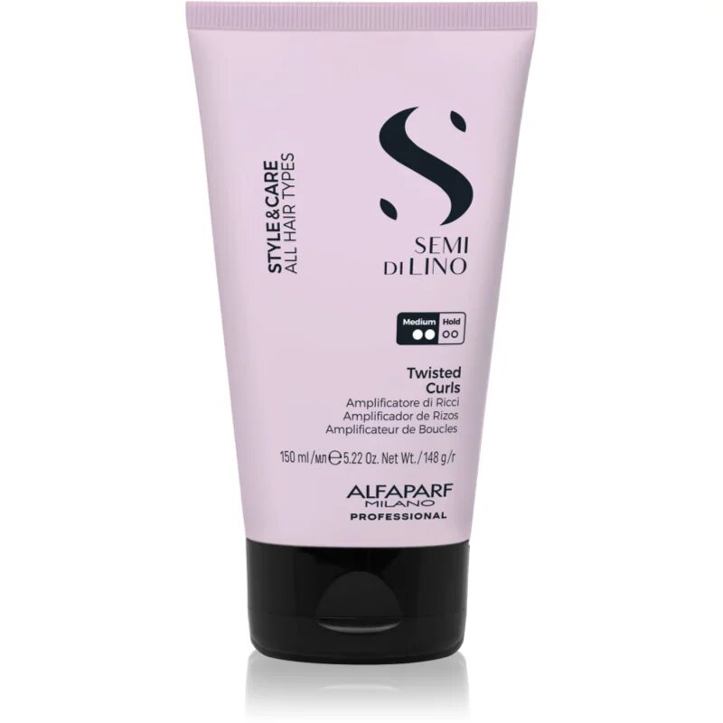 Alfaparf Milano Semi di Lino Style&Care Twisted curls cremă styling pentru definirea buclelor 150 ml