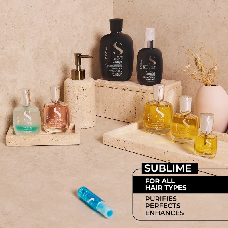 Alfaparf Milano Semi di Lino Sublime Liquid Light tratament pentru un par stralucitor si catifelat 250 ml