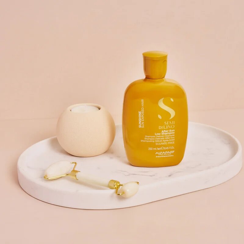 Alfaparf Milano Semi di Lino Sunshine sampon protector pentru par expus la soare 250 ml