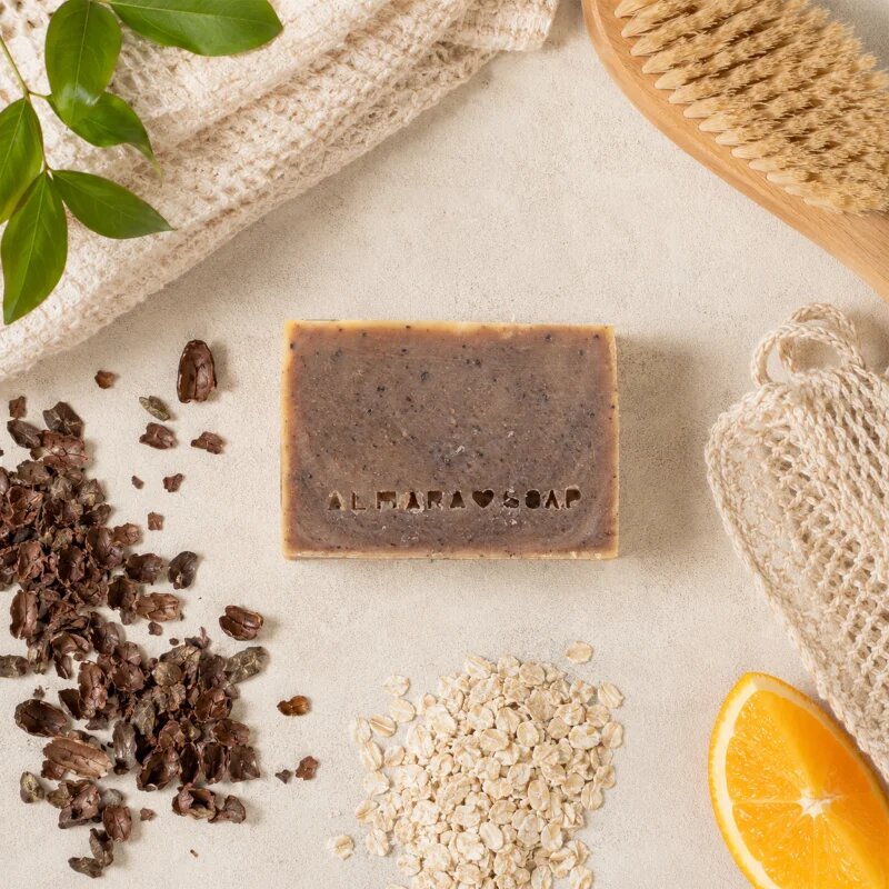 Almara Soap Fancy Cocoa & Orange sãpun lucrat manual 90 g