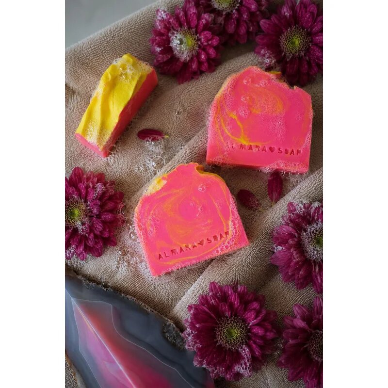 Almara Soap Fancy Pink Paradise sãpun lucrat manual 100 g