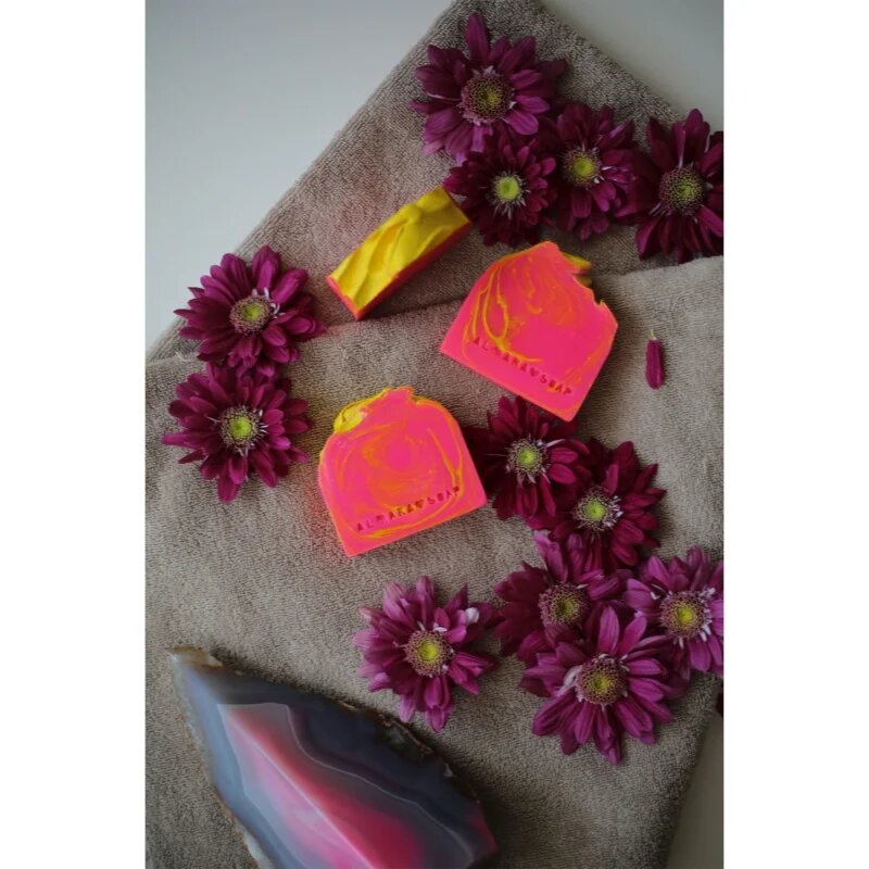 Almara Soap Fancy Pink Paradise sãpun lucrat manual 100 g