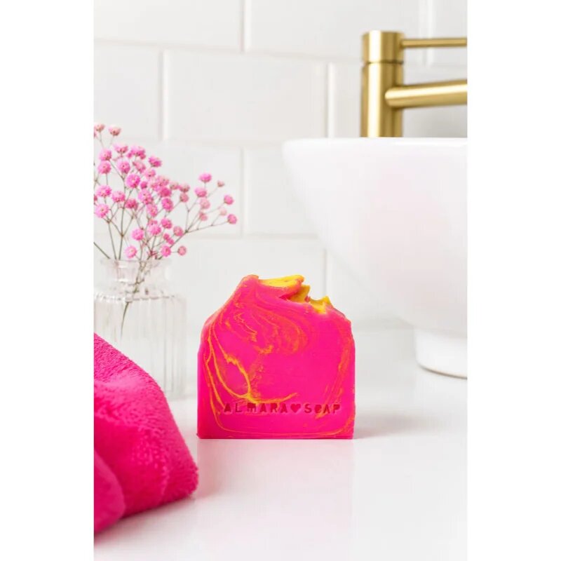 Almara Soap Fancy Pink Paradise sãpun lucrat manual 100 g