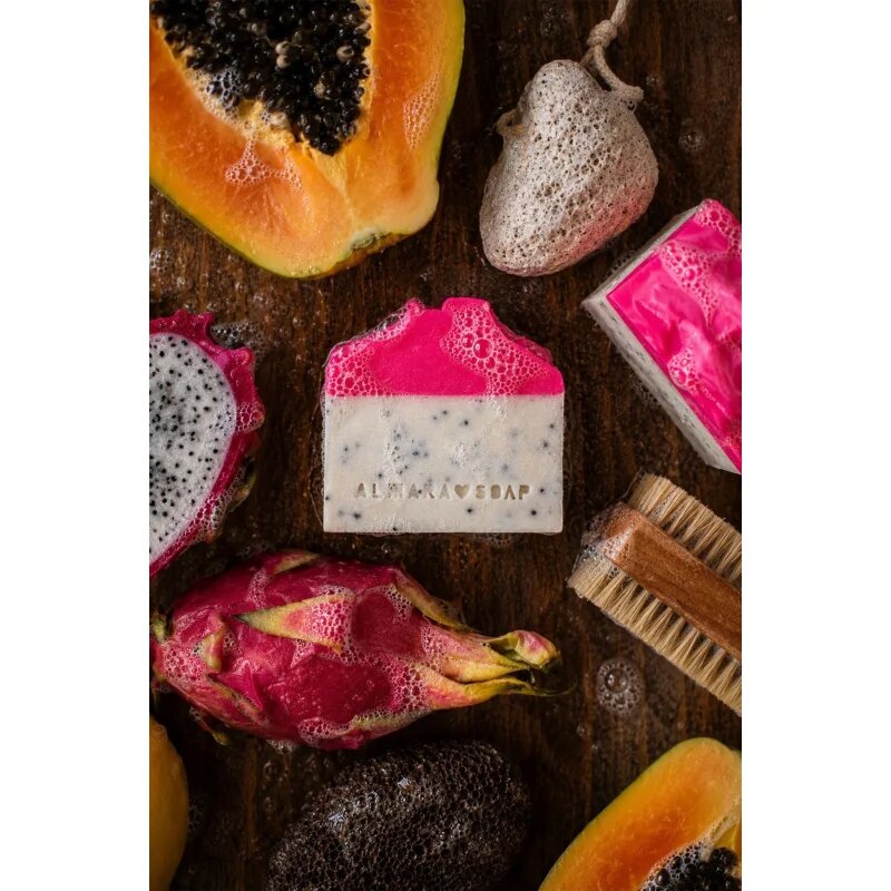 Almara Soap Fancy Tropical Neon sãpun lucrat manual 100 g