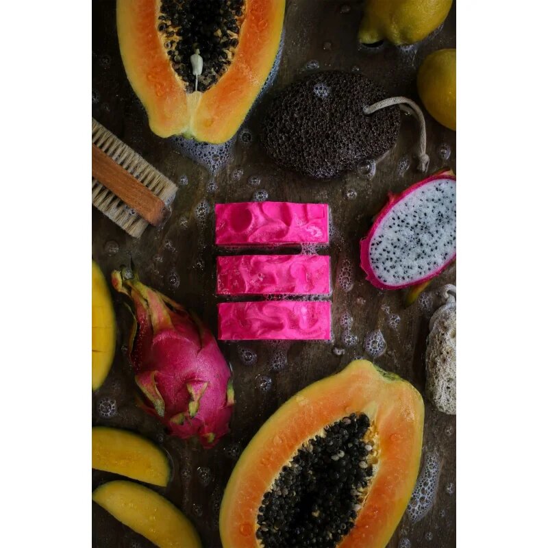 Almara Soap Fancy Tropical Neon sãpun lucrat manual 100 g