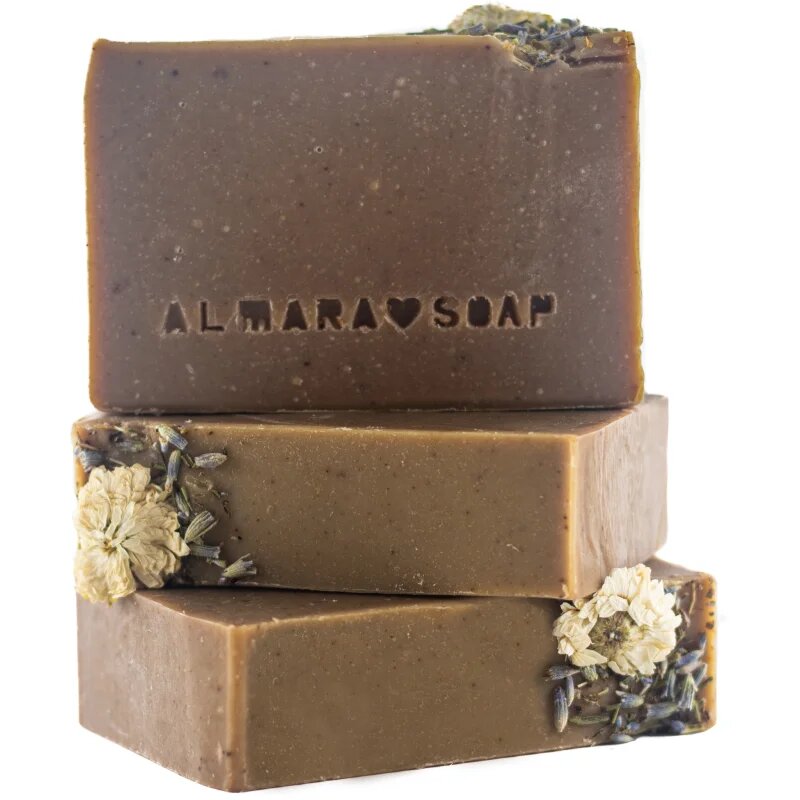 Almara Soap Hair Care Strong Hair șampon solid impotriva caderii parului 90 ml