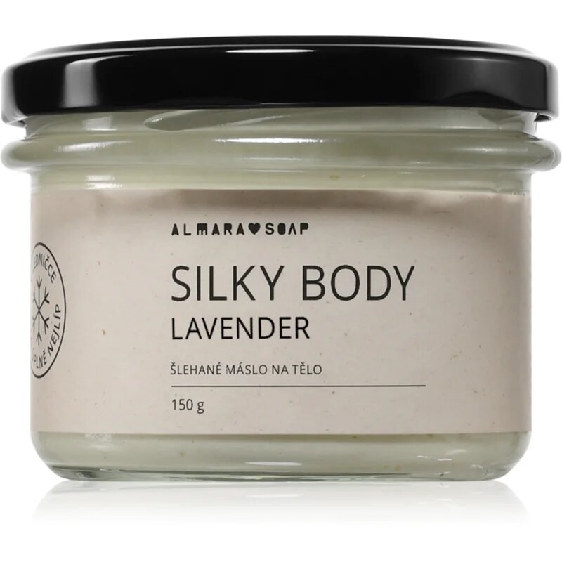 Almara Soap Silky Body unt de corp spumant Levander 150 g