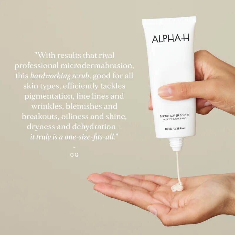 Alpha-H Micro Super Scrub gel exfoliant 100 ml