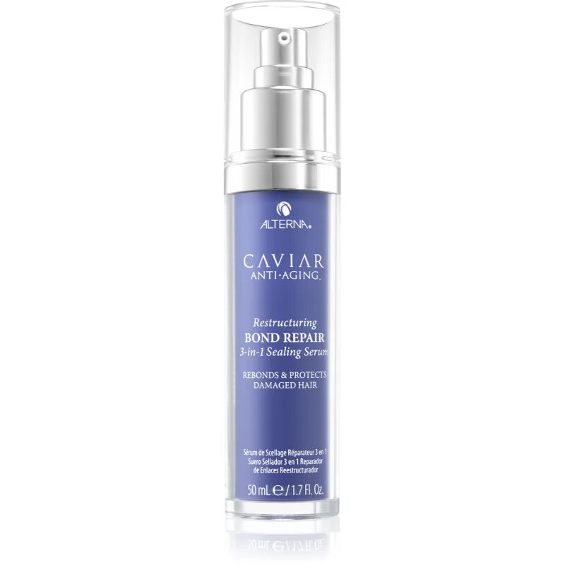 Alterna Caviar Anti-Aging Restructuring Bond Repair ser pentru regenerarea parului pentru parul deteriorat si fragil 50 ml